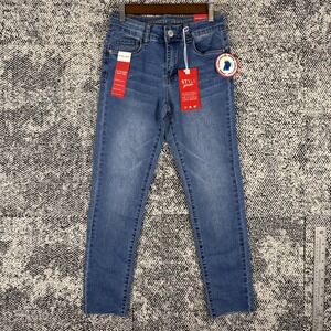 Gogo Super Soft‎ Jeans Juniors 1/25 (FITS 25 X 25) High Rise Capris Stretch NEW